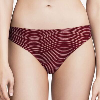 Chantelle - String Softstretch imprimé ondes framboise OS - Publicité Chantelle - String Softstretch imprimé ondes framboise OS - Publicité