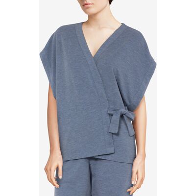 Passionata - Kimono Kira gris chambray L - Publicité Passionata - Kimono Kira gris chambray L - Publicité