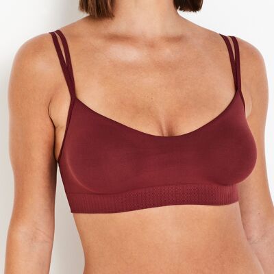 Liz - Soutien-gorge Camille prune M - Publicité Liz - Soutien-gorge Camille prune M - Publicité