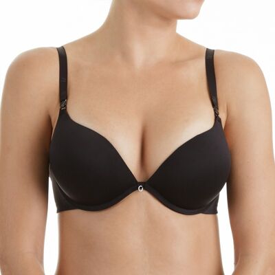 Liz - Soutien-gorge super push-up noir 90 C - Publicité Liz - Soutien-gorge super push-up noir 90 C - Publicité