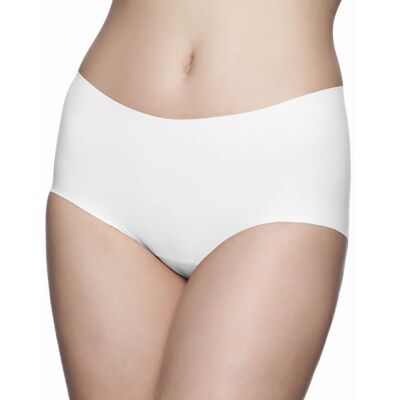 Liz - Culotte haute Invisible découpe Laser écrue S - Publicité Liz - Culotte haute Invisible découpe Laser écrue S - Publicité