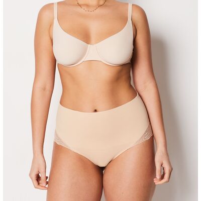 Etam - Culotte Power Lace Byetam beige L - Publicité Etam - Culotte Power Lace Byetam beige L - Publicité