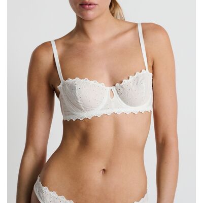 Etam - Soutien-gorge avec armatures n°9 Doll écru 85 B - Publicité Etam - Soutien-gorge avec armatures n°9 Doll écru 85 B - Publicité