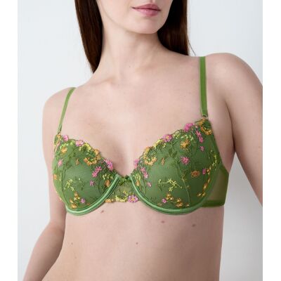 Etam - Soutien-gorge avec armatures n°4 Gourmandise vert 85 C - Publicité Etam - Soutien-gorge avec armatures n°4 Gourmandise vert 85 C - Publicité
