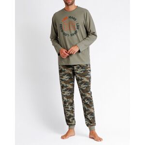 Lois - Pyjama Camouflage vert kaki L - Publicité Lois - Pyjama Camouflage vert kaki L - Publicité