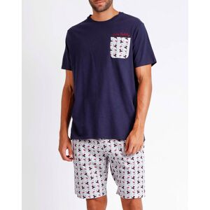 Admas - Pyjama nounours bleu marine S - Publicité Admas - Pyjama nounours bleu marine S - Publicité