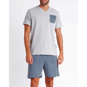 Antonio Miro - Pyjama Matt gris/bleu S - Publicité Antonio Miro - Pyjama Matt gris/bleu S - Publicité