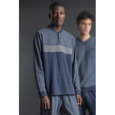 Admas - Pyjama Tapeta Grigio A gris XL - Publicité Admas - Pyjama Tapeta Grigio A gris XL - Publicité