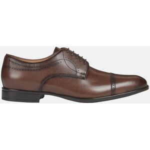 Geox - Derbies en Cuir Iacopo marron 40 - Publicité Geox - Derbies en Cuir Iacopo marron 40 - Publicité