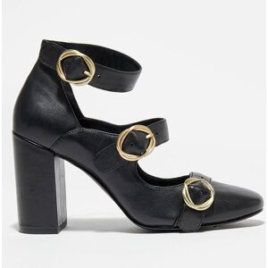 What For - Babies en Cuir Mary Jo noires - Talon 9 cm 35 - Publicité What For - Babies en Cuir Mary Jo noires - Talon 9 cm 35 - Publicité