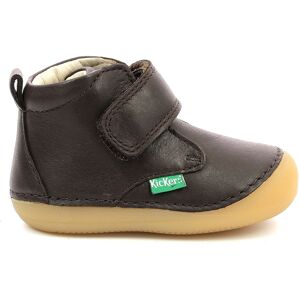 Kickers - Bottillons en Cuir Sabio marron foncé 18 - Publicité Kickers - Bottillons en Cuir Sabio marron foncé 18 - Publicité