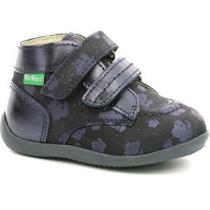Kickers - Bottillons en Cuir Bonkro-2 marine 20 - Publicité Kickers - Bottillons en Cuir Bonkro-2 marine 20 - Publicité