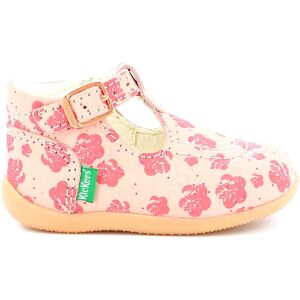 Kickers - Salomés en Cuir Bonbek-2 rose flower 18 - Publicité Kickers - Salomés en Cuir Bonbek-2 rose flower 18 - Publicité