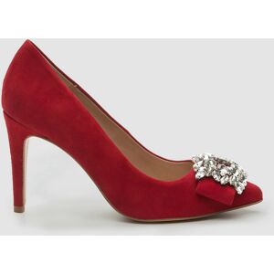 Cosmoparis - Escarpins en Velours de Cuir Manifika rouges - Talon 9 cm 35 - Publicité Cosmoparis - Escarpins en Velours de Cuir Manifika rouges - Talon 9 cm 35 - Publicité