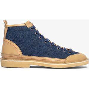 Bocage - Boots en Cuir & Toile Romello bleu denim 41 - Publicité Bocage - Boots en Cuir & Toile Romello bleu denim 41 - Publicité