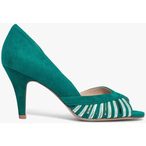 Bocage - Escarpins en Velours de Cuir Delaware émeraude - Talon 8.5 cm 36 - Publicité Bocage - Escarpins en Velours de Cuir Delaware émeraude - Talon 8.5 cm 36 - Publicité