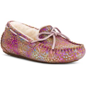 Ugg - Mocassins fourrés Laine en Velours de Cuir Dakota Spots roses TF.32.5/TUS.1 - Publicité Ugg - Mocassins fourrés Laine en Velours de Cuir Dakota Spots roses TF.32.5/TUS.1 - Publicité