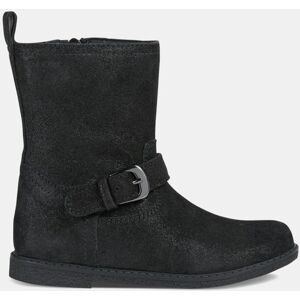 Geox - Bottes en Cuir Shawntel à boucle noires 31 - Publicité Geox - Bottes en Cuir Shawntel à boucle noires 31 - Publicité