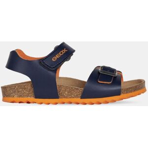Geox - Sandales Ghita bleu/orange 24 - Publicité Geox - Sandales Ghita bleu/orange 24 - Publicité