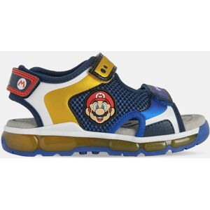 Geox - Sandales Android Mario à scratchs bleu/jaune/rouge 25 - Publicité Geox - Sandales Android Mario à scratchs bleu/jaune/rouge 25 - Publicité