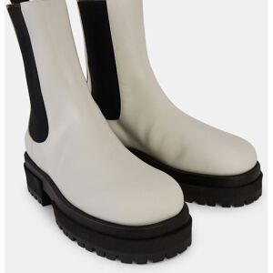 Maria Luca - Chelsea boots en Cuir blanches 39 - Publicité Maria Luca - Chelsea boots en Cuir blanches 39 - Publicité