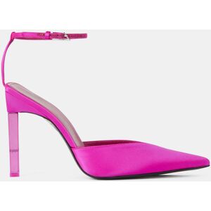 Attico - Escarpins fuchsia - Talon 10.5 cm 36 - Publicité Attico - Escarpins fuchsia - Talon 10.5 cm 36 - Publicité