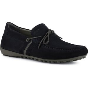 Geox - Mocassins en Velours de Cuir Snake bleu marine 39 - Publicité Geox - Mocassins en Velours de Cuir Snake bleu marine 39 - Publicité