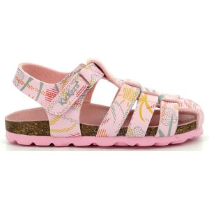 Kickers - Sandales Summertan rose/sunshine 24 - Publicité Kickers - Sandales Summertan rose/sunshine 24 - Publicité