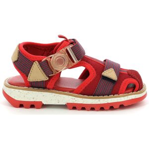Kickers - Sandales Kickclic rouge/marine 24 - Publicité Kickers - Sandales Kickclic rouge/marine 24 - Publicité