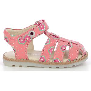 Kickers - Sandales en Cuir Nonosti rose/flower 27 - Publicité Kickers - Sandales en Cuir Nonosti rose/flower 27 - Publicité