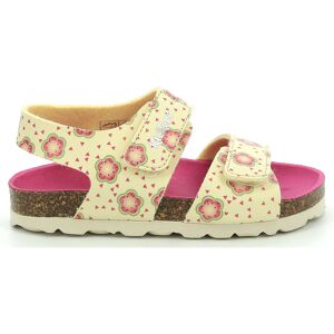 Kickers - Sandales Summerkro jaune/flower 33 - Publicité Kickers - Sandales Summerkro jaune/flower 33 - Publicité