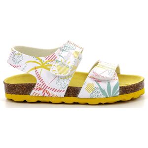 Kickers - Sandales Summerkro blanc/sunshine 27 - Publicité Kickers - Sandales Summerkro blanc/sunshine 27 - Publicité