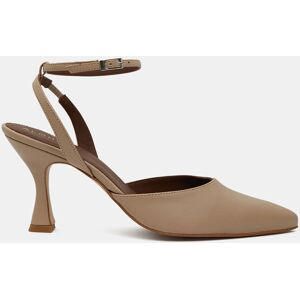 Alohas - Slingbacks en Cuir Cinderella beiges - Talon 7,5 cm 41 - Publicité Alohas - Slingbacks en Cuir Cinderella beiges - Talon 7,5 cm 41 - Publicité