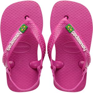 Havaianas - Tongs Brasil Logo II roses T.17/18 - Publicité Havaianas - Tongs Brasil Logo II roses T.17/18 - Publicité