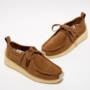 Clarks - Derbies en Velours de Cuir Rossendale marron 40 - Publicité Clarks - Derbies en Velours de Cuir Rossendale marron 40 - Publicité
