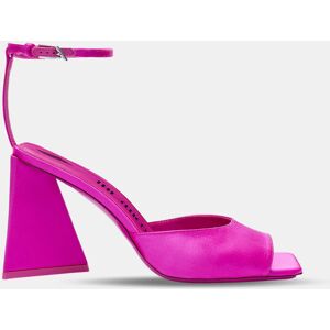 Attico - Sandales en Cuir Piper fuchsia - Talon 8.5 cm 39 - Publicité Attico - Sandales en Cuir Piper fuchsia - Talon 8.5 cm 39 - Publicité