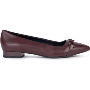 Geox - Ballerines en Cuir Charyssa vin 39 - Publicité Geox - Ballerines en Cuir Charyssa vin 39 - Publicité
