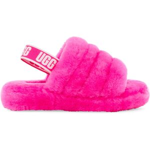 Ugg - Chaussons en Peau de Mouton Fluff Yeah roses TF.36/TUS.4 - Publicité Ugg - Chaussons en Peau de Mouton Fluff Yeah roses TF.36/TUS.4 - Publicité
