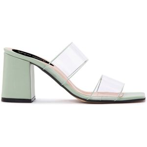 Fashion Attitude - Mules Alix menthe - Talon 5.5 cm 38 - Publicité Fashion Attitude - Mules Alix menthe - Talon 5.5 cm 38 - Publicité