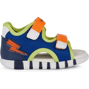Geox - Sandales Iupidoo bleu royal/orange 25 - Publicité Geox - Sandales Iupidoo bleu royal/orange 25 - Publicité