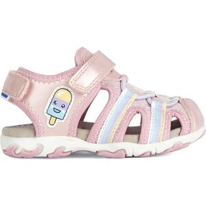 Geox - Sandales Flaffee rose pâle 24 - Publicité Geox - Sandales Flaffee rose pâle 24 - Publicité