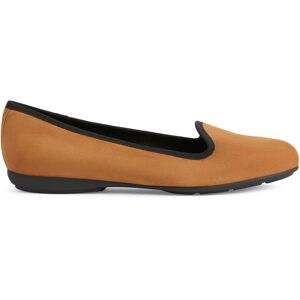 Geox - Ballerines en Velours de Cuir Annytah cognac 38 - Publicité Geox - Ballerines en Velours de Cuir Annytah cognac 38 - Publicité