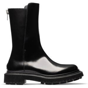 Adieu - Bottines Hautes en Cuir de Veau noires 40 - Publicité Adieu - Bottines Hautes en Cuir de Veau noires 40 - Publicité