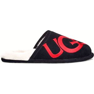 Ugg - Chaussons en Cuir Scuff Logo noirs TF.41/TUS.8 - Publicité Ugg - Chaussons en Cuir Scuff Logo noirs TF.41/TUS.8 - Publicité