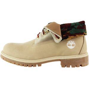 Timberland - Boots à revers en Cuir beige clair TF.44,5/TUS.10,5 - Publicité Timberland - Boots à revers en Cuir beige clair TF.44,5/TUS.10,5 - Publicité