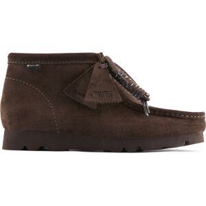 Clarks - Bottes WallabeeBT GTX en daim marron foncé 43 - Publicité Clarks - Bottes WallabeeBT GTX en daim marron foncé 43 - Publicité