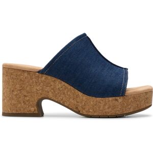 Clarks - Sandales Nerisa Vine Denim foncé - Talon 7.5cm 41 - Publicité Clarks - Sandales Nerisa Vine Denim foncé - Talon 7.5cm 41 - Publicité