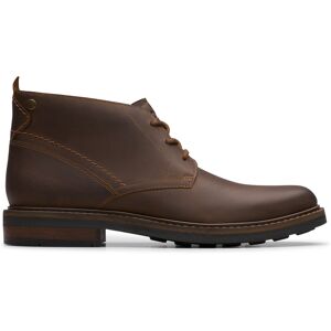 Clarks - Bottes Newford Mid en cuir cirées 45 - Publicité Clarks - Bottes Newford Mid en cuir cirées 45 - Publicité