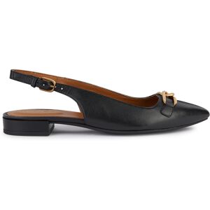 Geox - Ballerines en cuir Charyssa noirs 37 - Publicité Geox - Ballerines en cuir Charyssa noirs 37 - Publicité