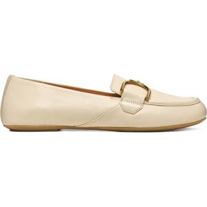 Geox - Mocassins en cuir Palmaria sable clair 35 - Publicité Geox - Mocassins en cuir Palmaria sable clair 35 - Publicité